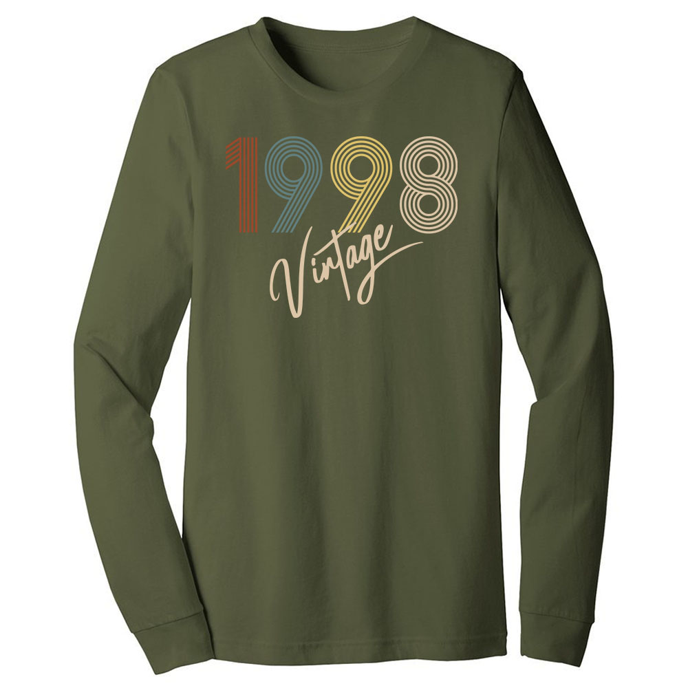 Limited Vintage 1998 Birthday Long Sleeve T-Shirt
