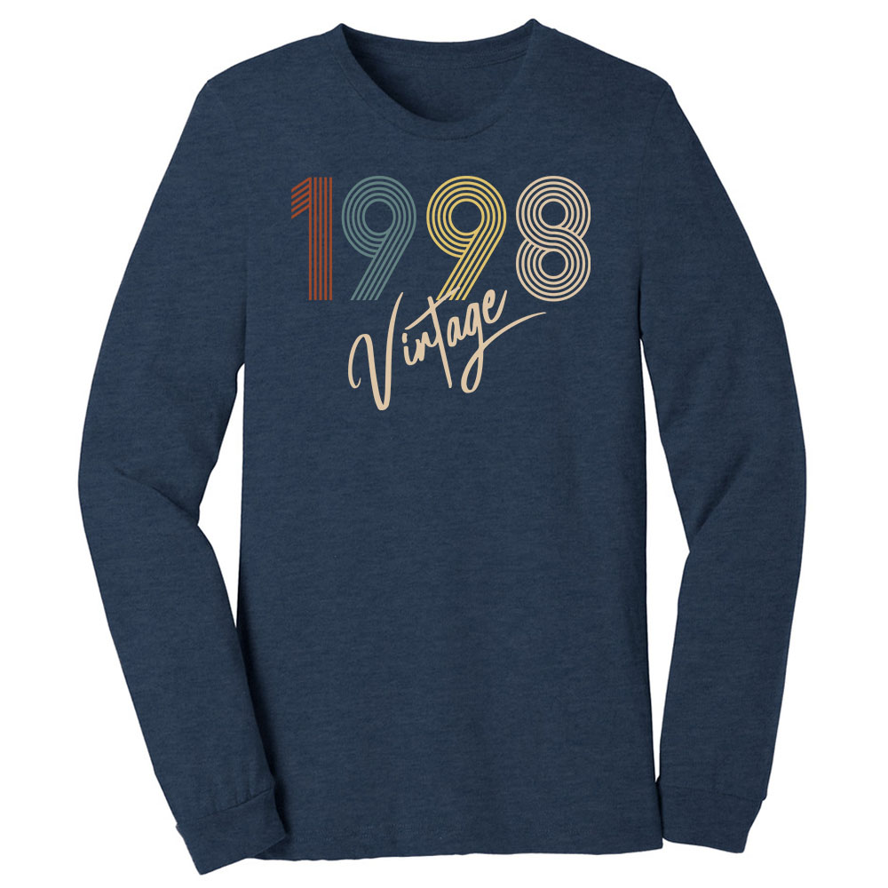 Limited Vintage 1998 Birthday Long Sleeve T-Shirt