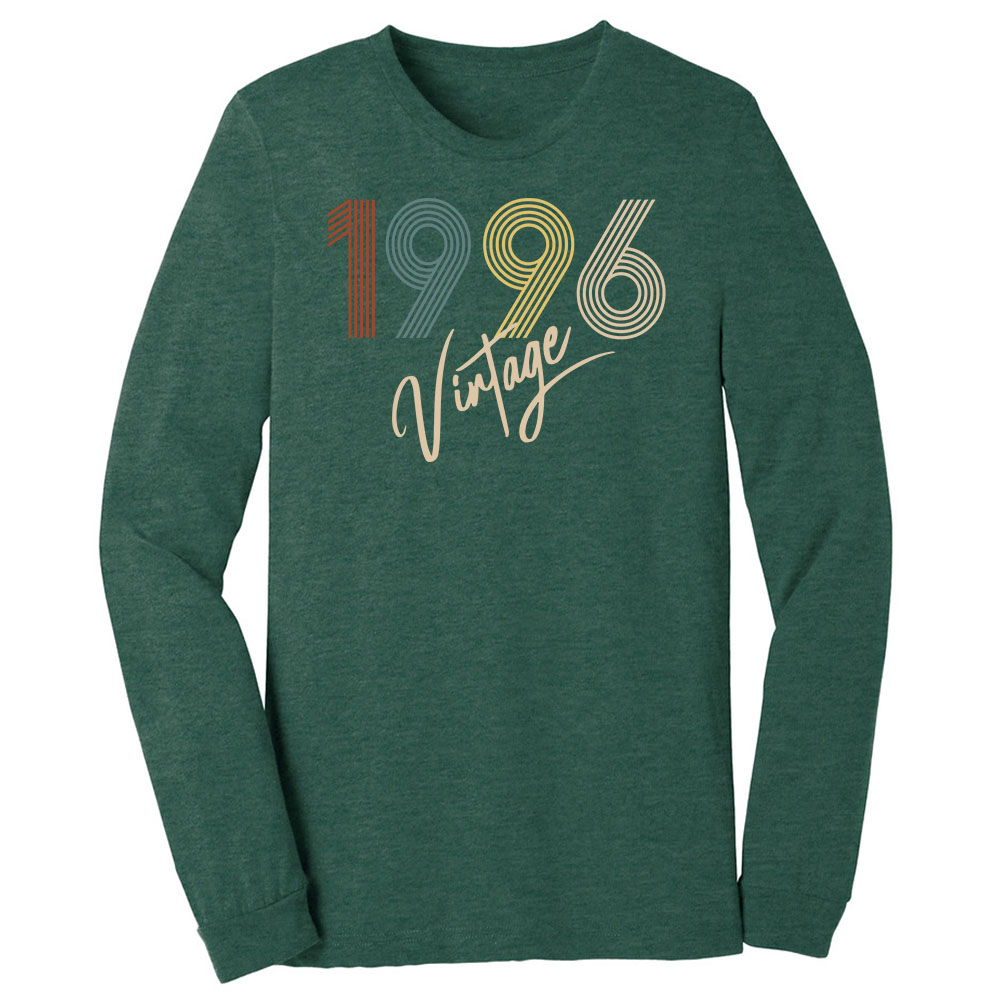 Limited Vintage 1996 Birthday Long Sleeve T-Shirt