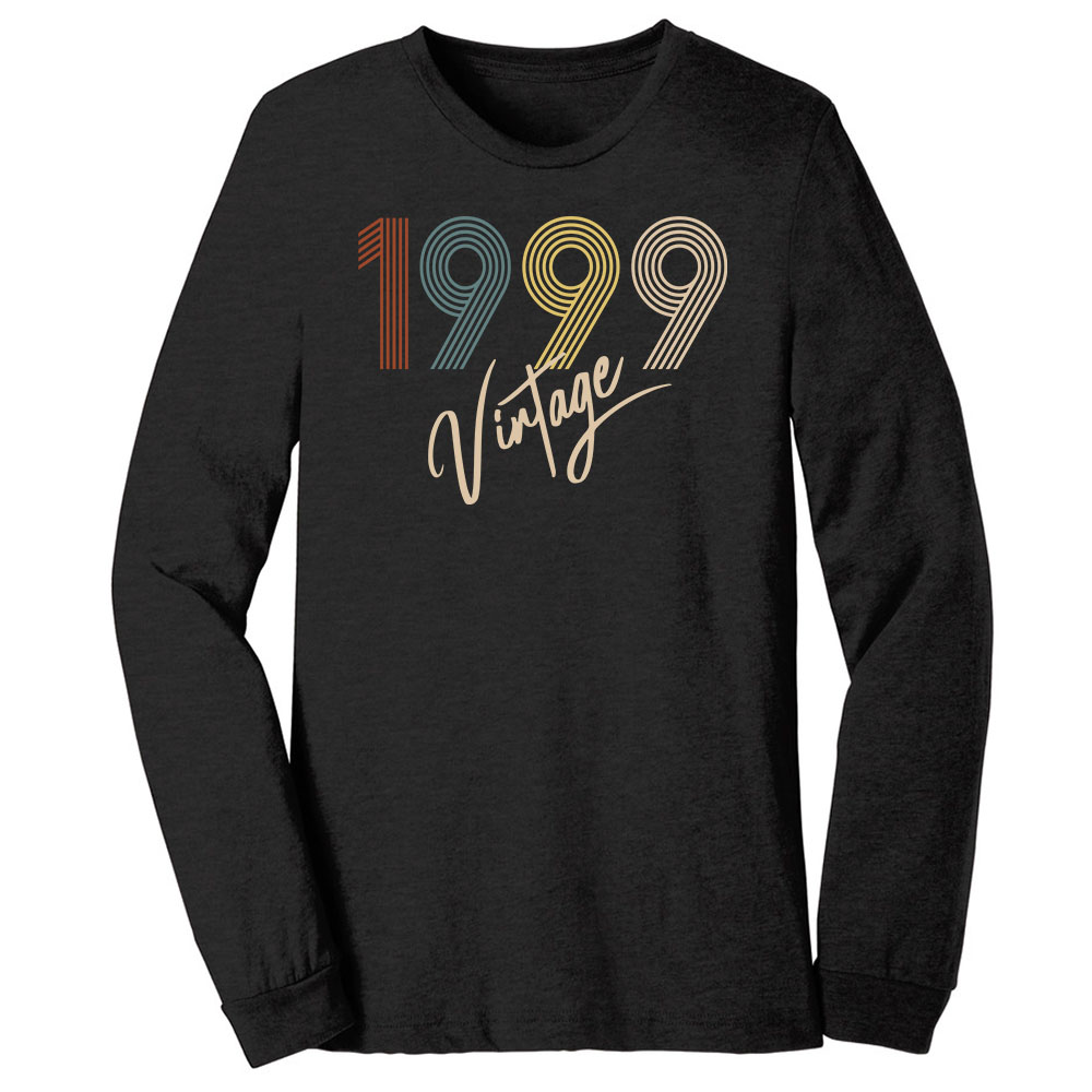 Limited Vintage 1999 Birthday Long Sleeve T-Shirt