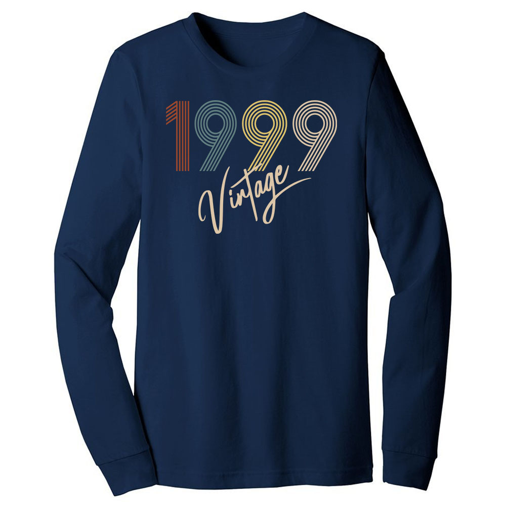 Limited Vintage 1999 Birthday Long Sleeve T-Shirt