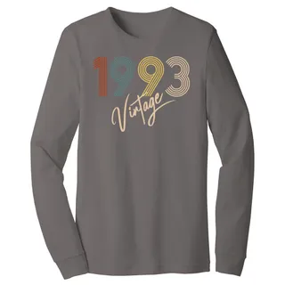 Limited Vintage 1993 Birthday Long Sleeve T-Shirt – alternate