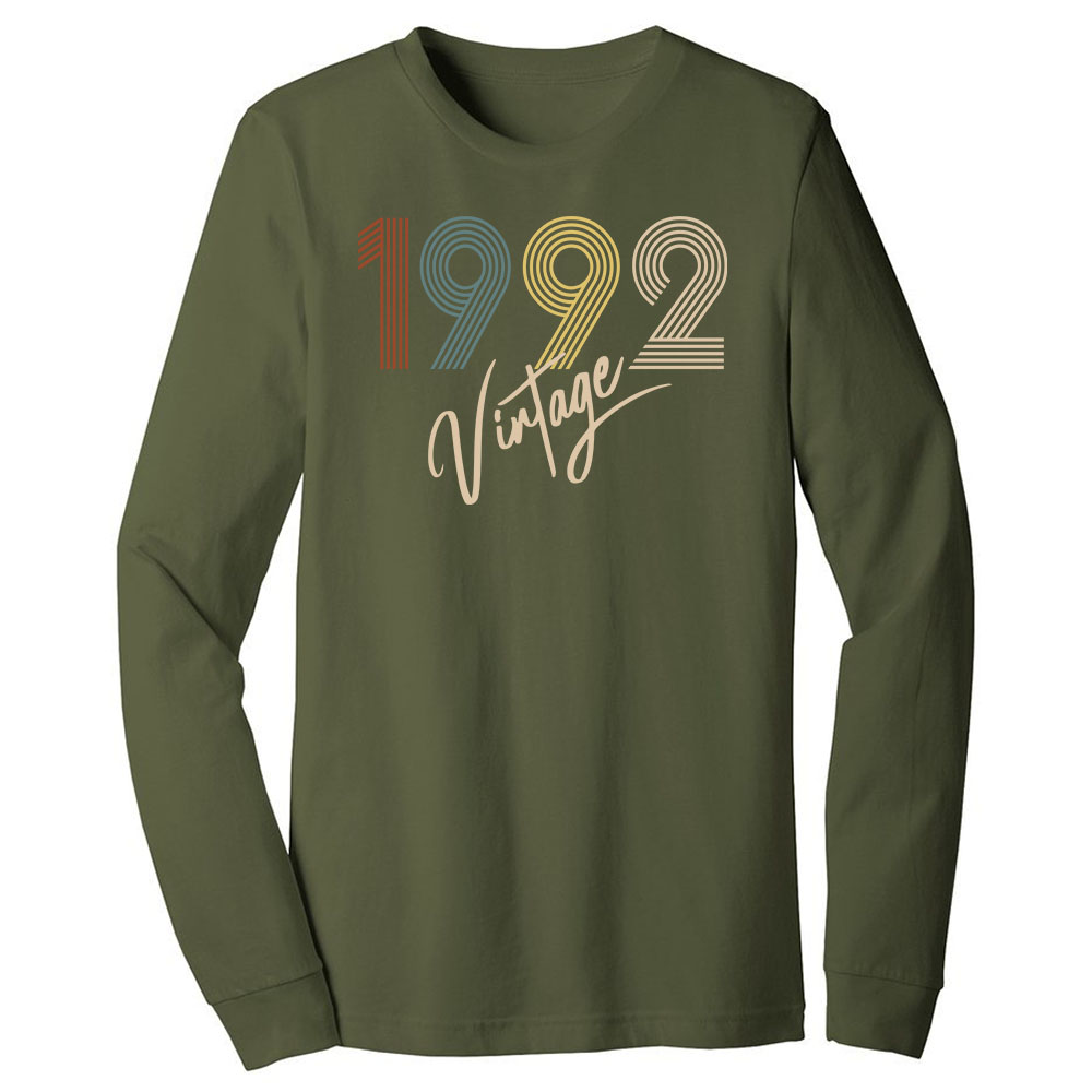 Limited Vintage 1992 Birthday Long Sleeve T-Shirt