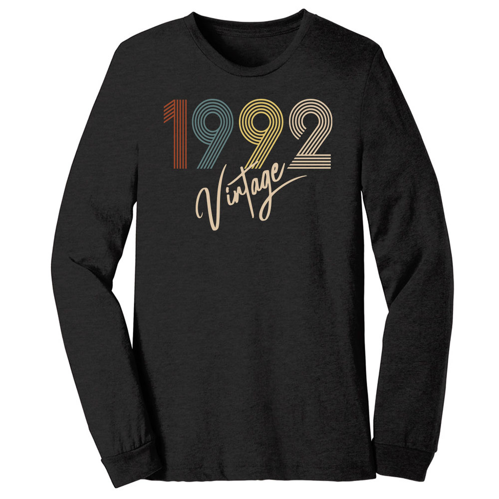 Limited Vintage 1992 Birthday Long Sleeve T-Shirt