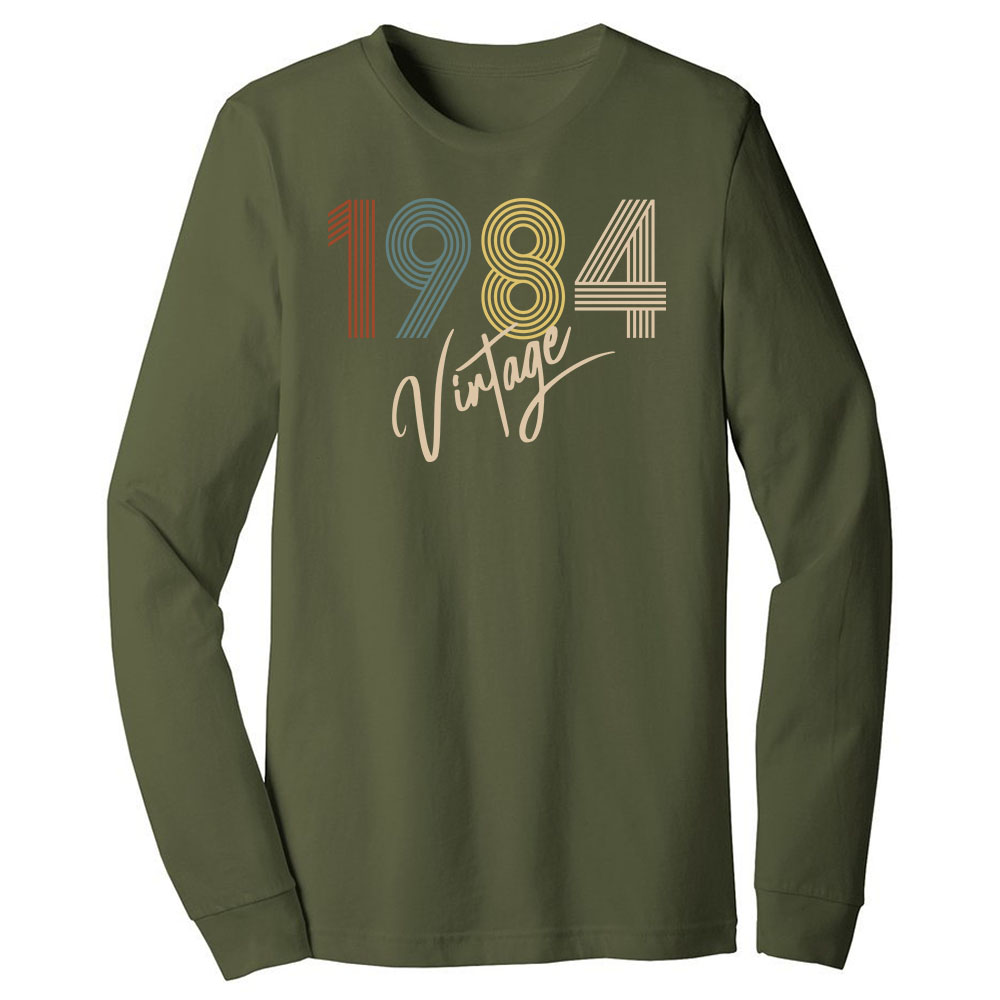 Limited Vintage 1984 Birthday Long Sleeve T-Shirt