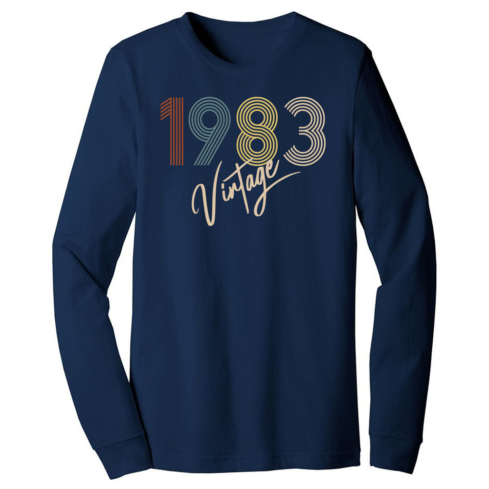 Limited Vintage 1983 Birthday Long Sleeve T-Shirt