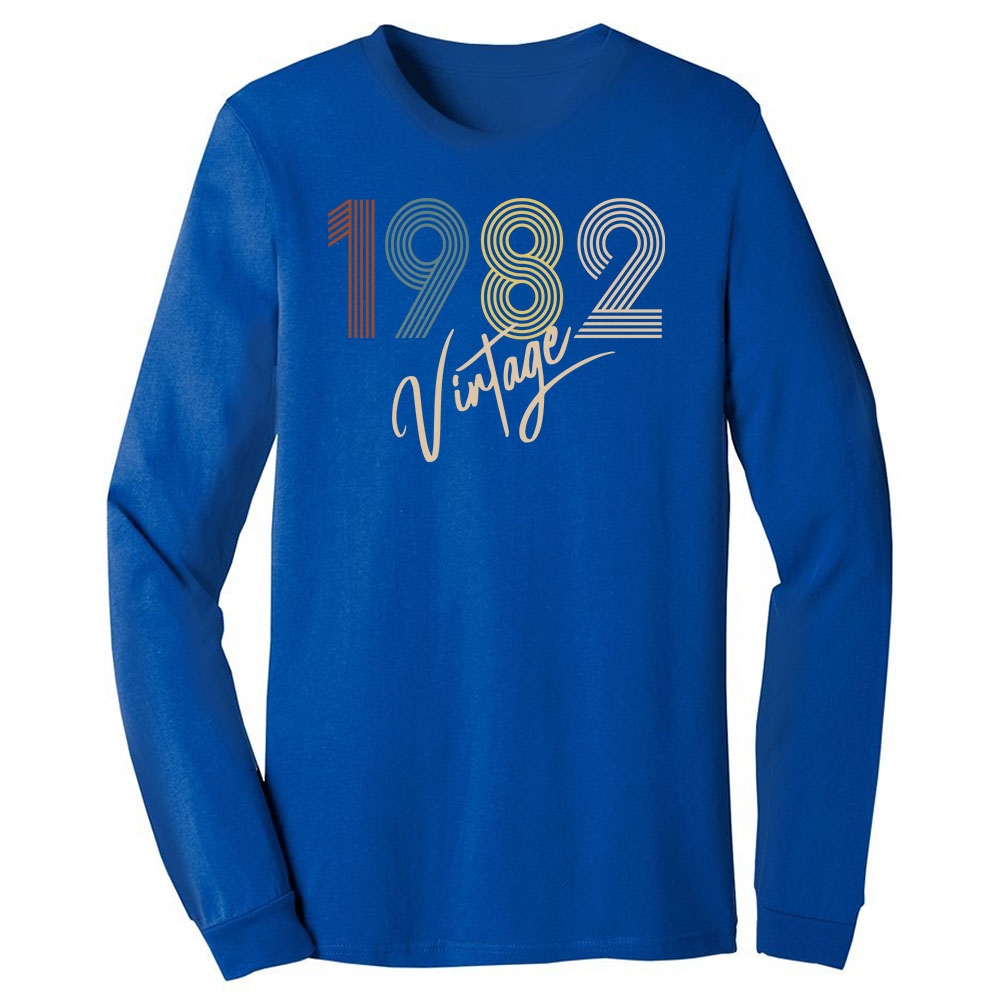Limited Vintage 1982 Birthday Long Sleeve T-Shirt
