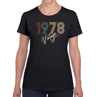 Limited Vintage 1978 Women's Birthday T-Shirt