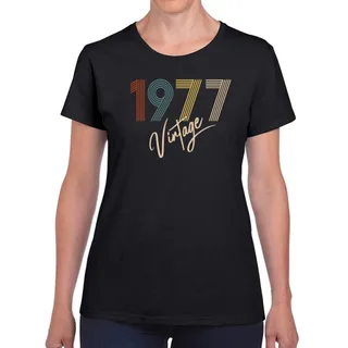 Limited Vintage 1977 Women's Birthday T-Shirt