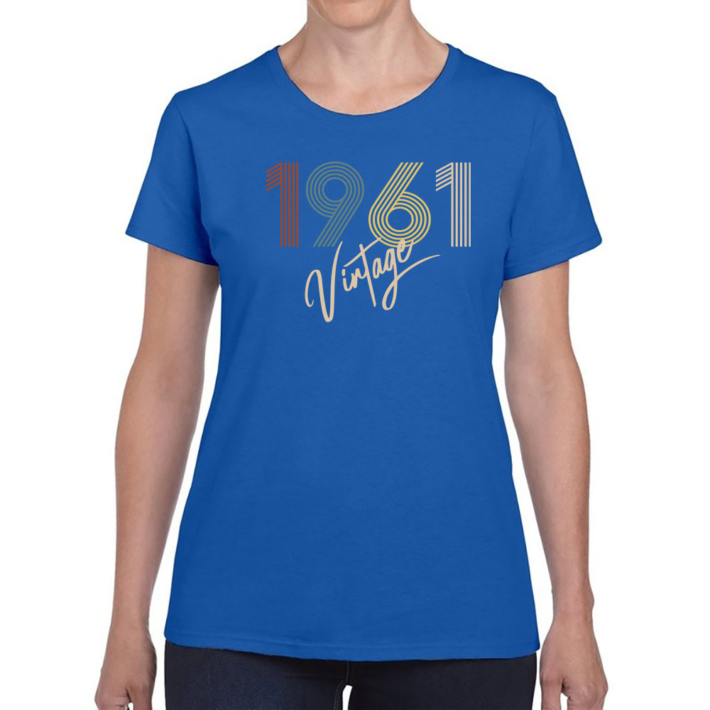 Limited Vintage 1961 Women's Birthday T-Shirt