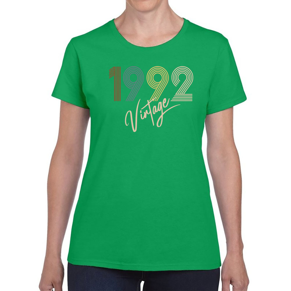 Limited Vintage 1992 Women's Birthday T-Shirt