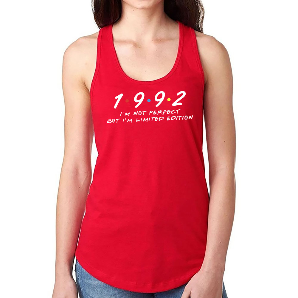 Not Perfect But Limited 1992 Women's Racerback Tank