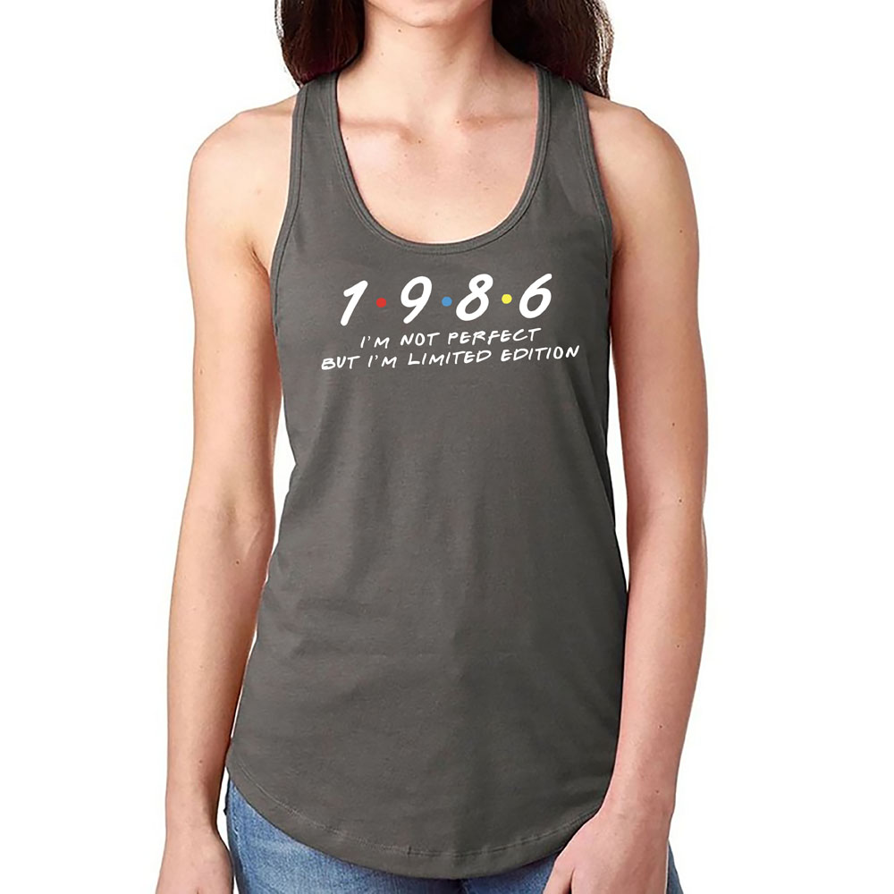 Not Perfect But Limited 1986 Women's Racerback Tank