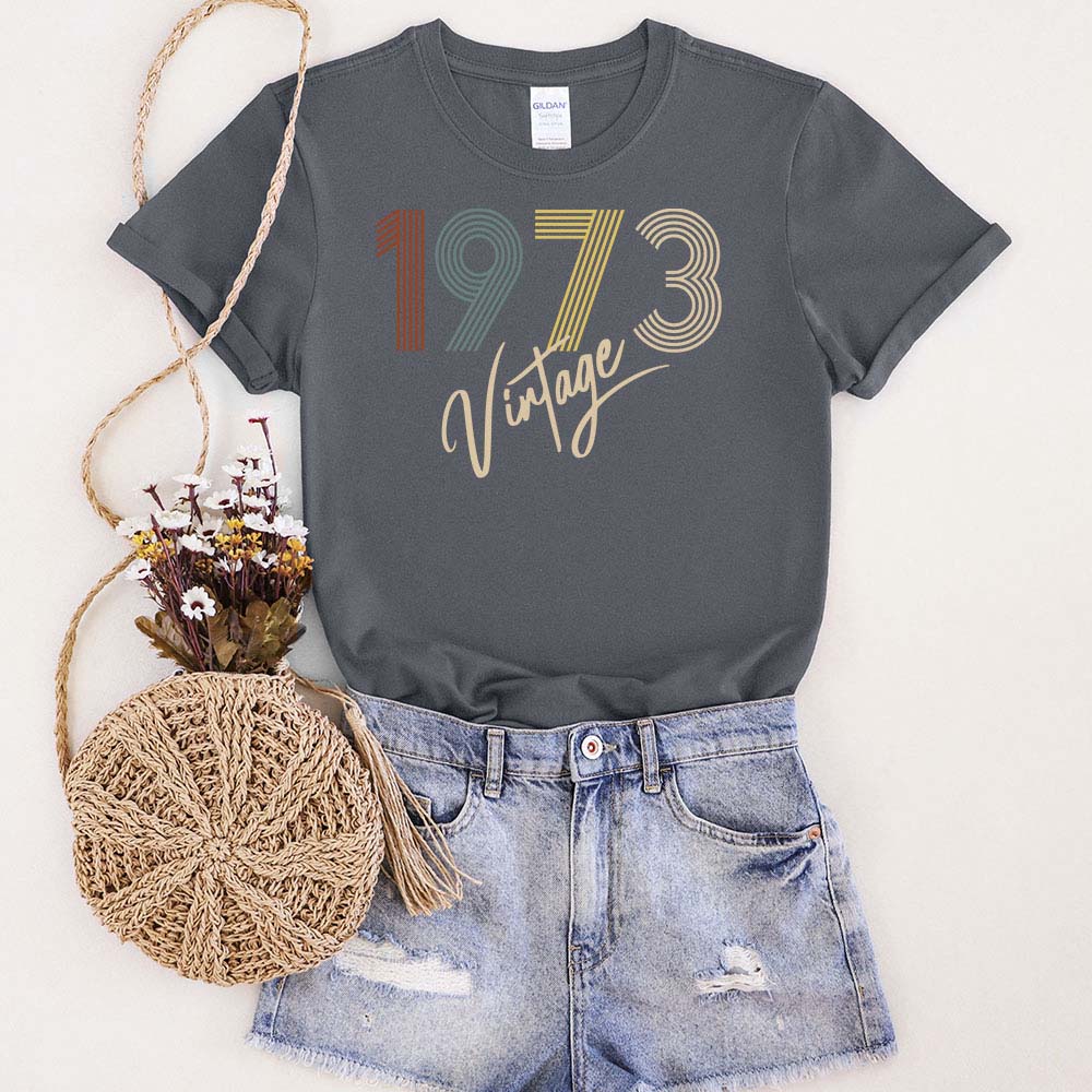 Limited Vintage 1973 Unique Birthday T-Shirt