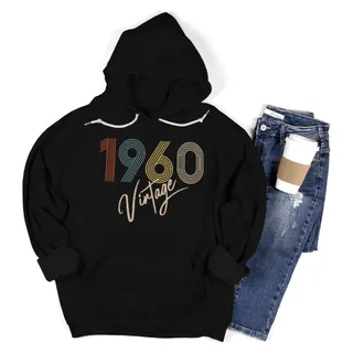 Limited Vintage 1960 Birthday Hoodie
