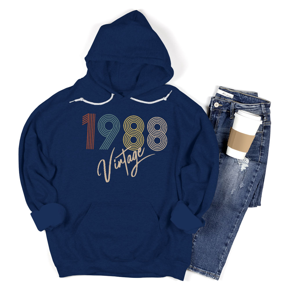 Limited Vintage 1988 Birthday Hoodie