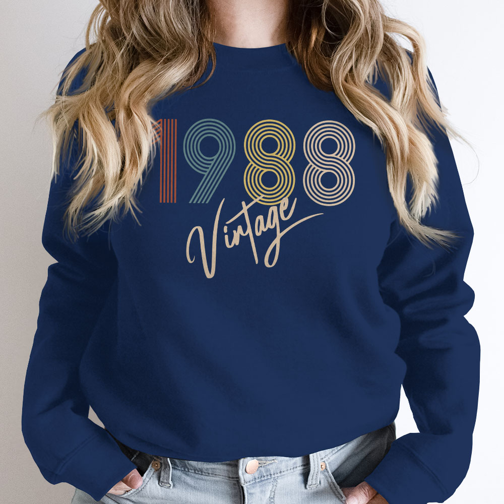 Limited Vintage 1988 Birthday Sweatshirt