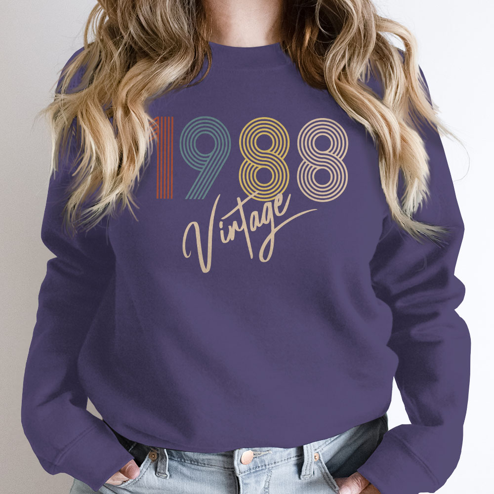 Limited Vintage 1988 Birthday Sweatshirt