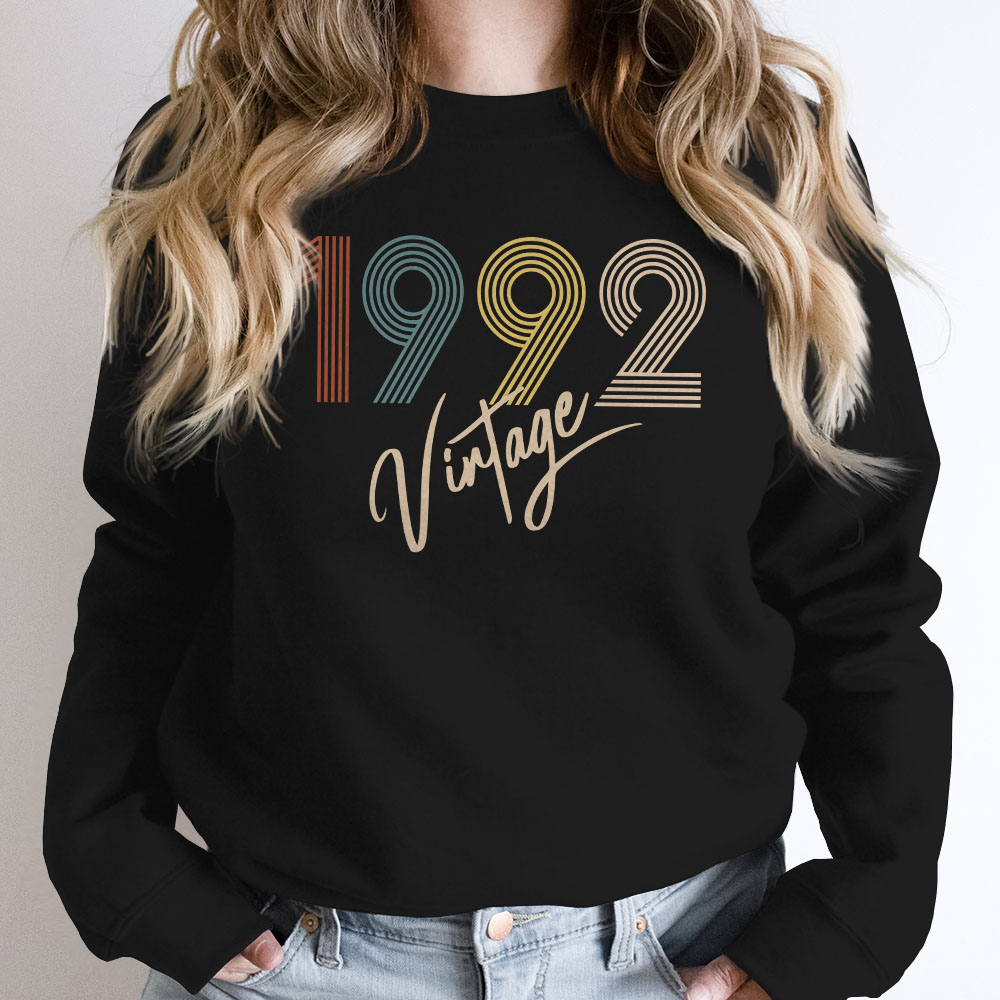 Limited Vintage 1992 Birthday Sweatshirt