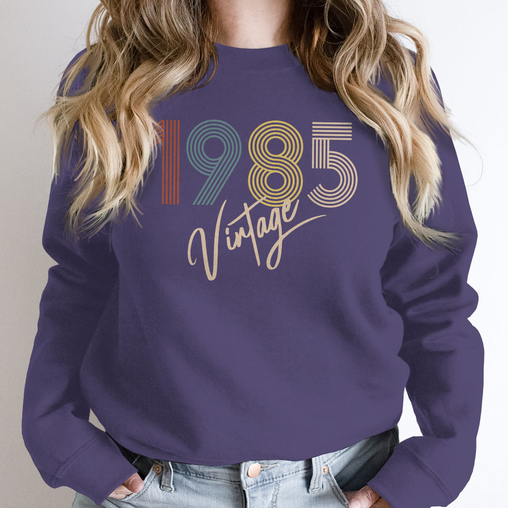 Limited Vintage 1985 Birthday Sweatshirt