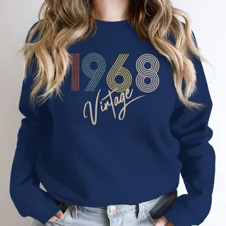 Limited Vintage 1968 Birthday Sweatshirt – alternate