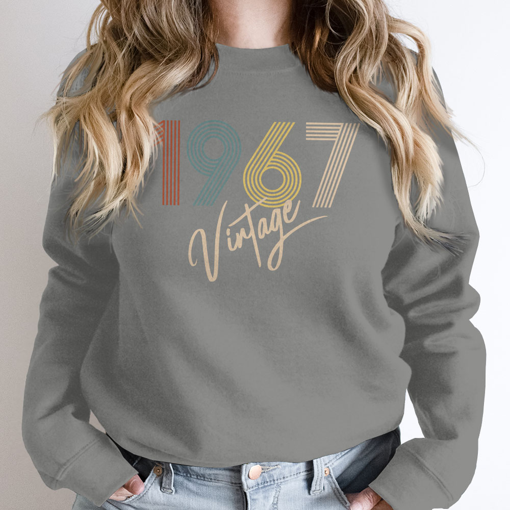 Limited Vintage 1967 Birthday Sweatshirt
