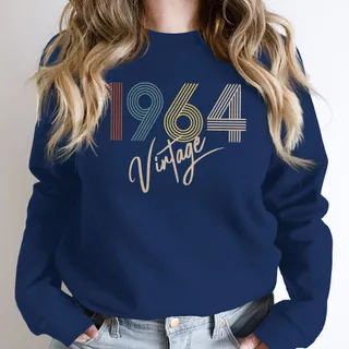 Limited Vintage 1964 Birthday Sweatshirt – alternate