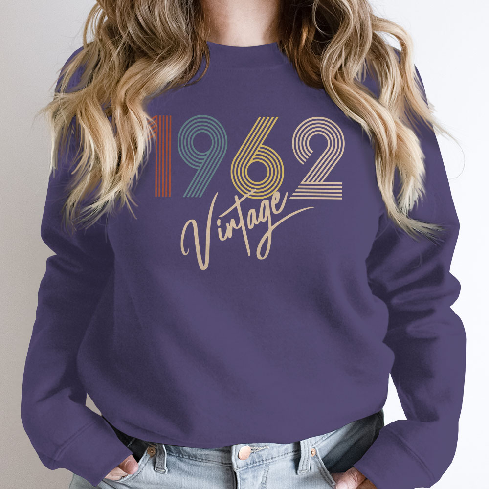Limited Vintage 1962 Birthday Sweatshirt