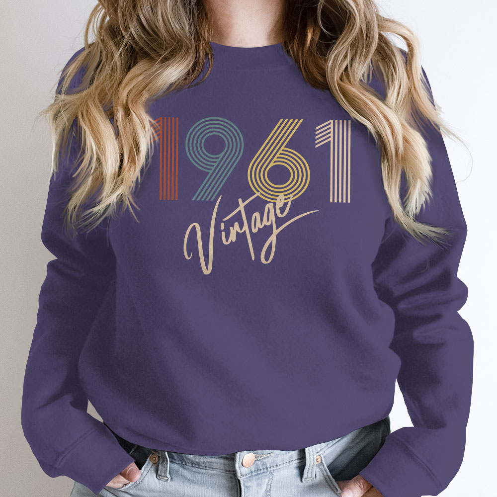 Limited Vintage 1961 Birthday Sweatshirt