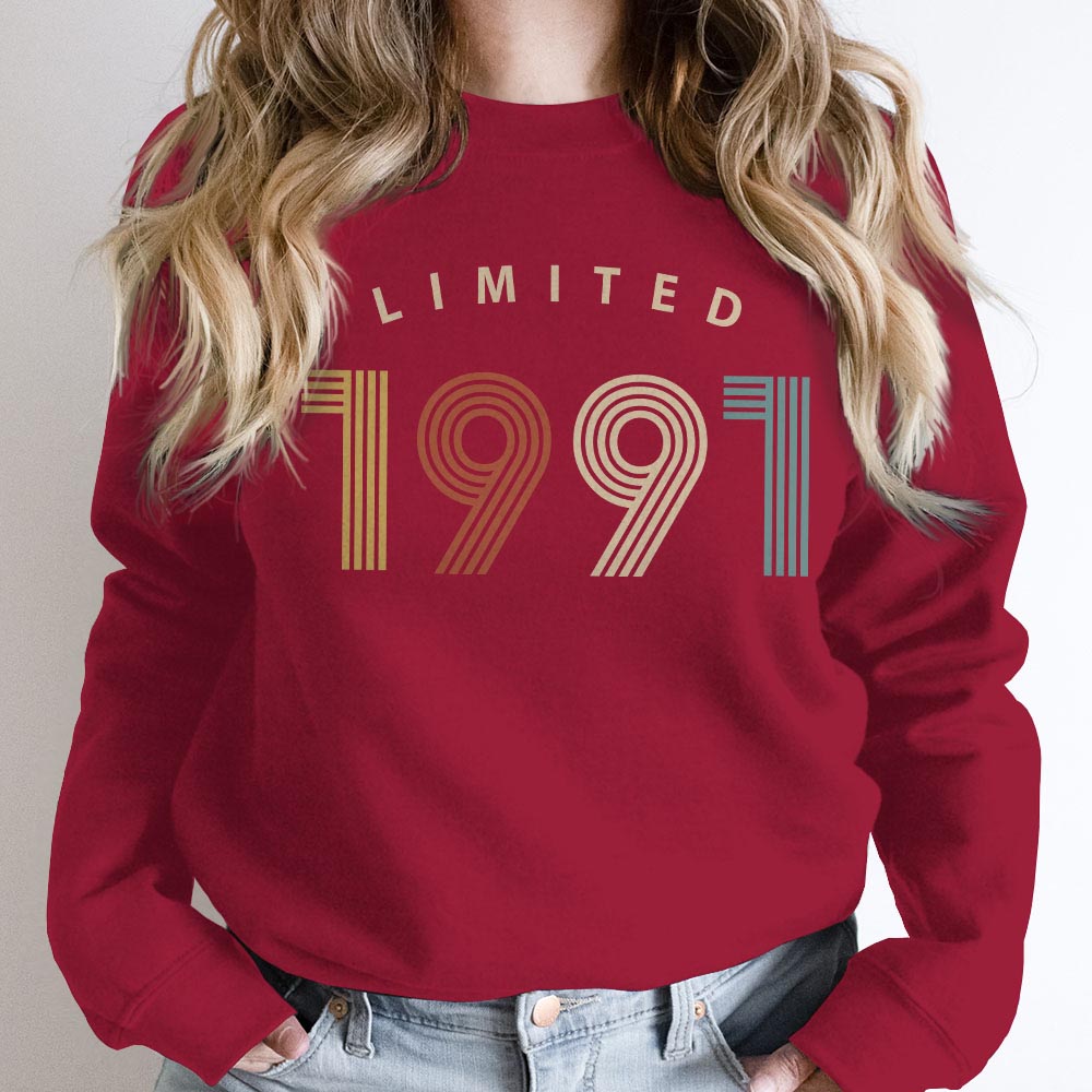 Limited Birthday 1991 Birthday Sweatshirt