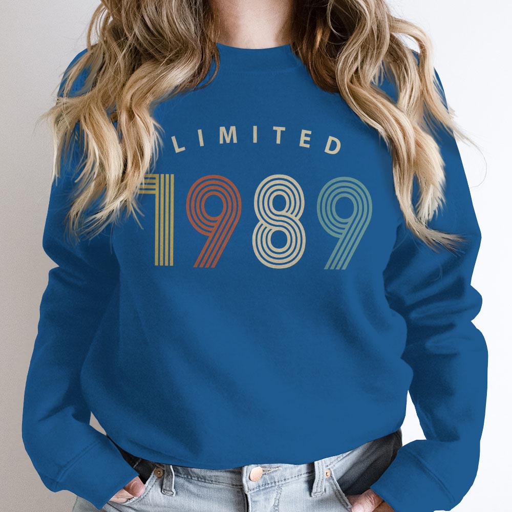 Limited Birthday 1989 Birthday Sweatshirt