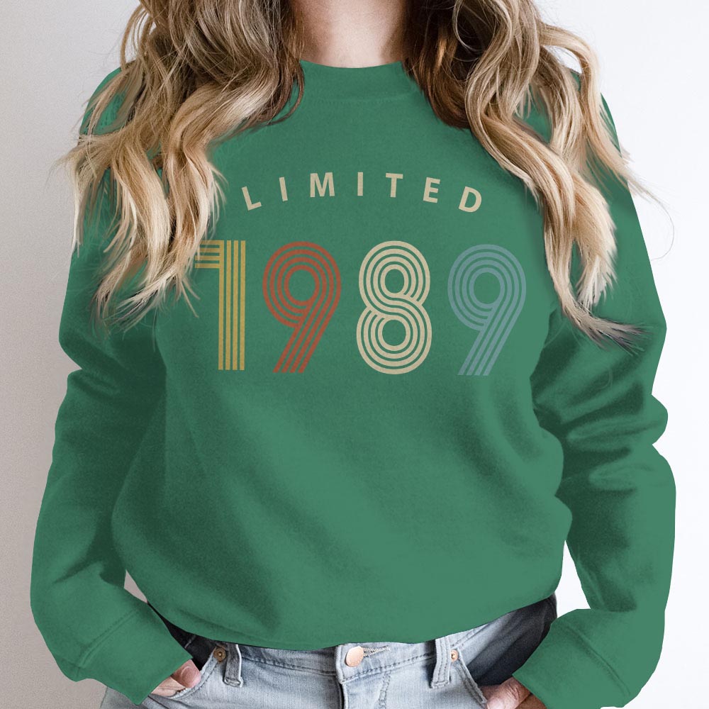 Limited Birthday 1989 Birthday Sweatshirt