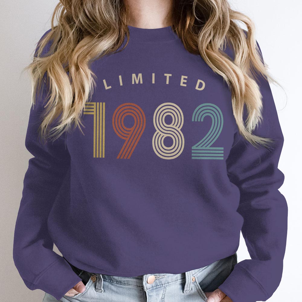 Limited Birthday 1982 Birthday Sweatshirt