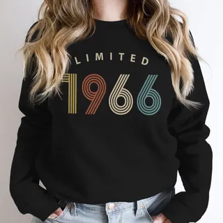 Limited Birthday 1966 Birthday Sweatshirt