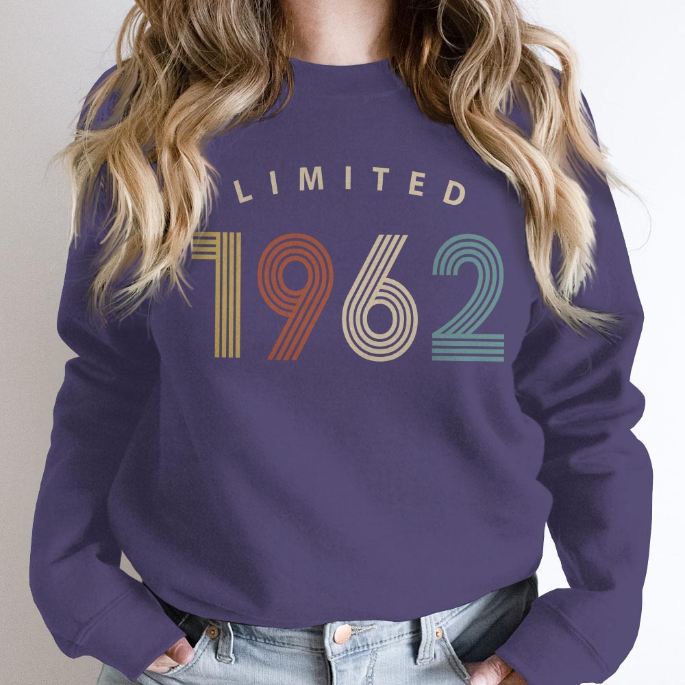 Limited Birthday 1962 Birthday Sweatshirt