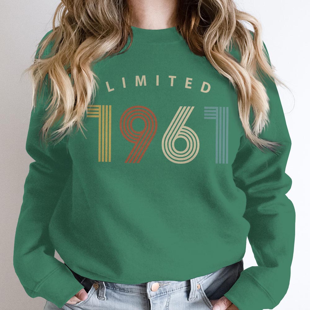 Limited Birthday 1961 Birthday Sweatshirt