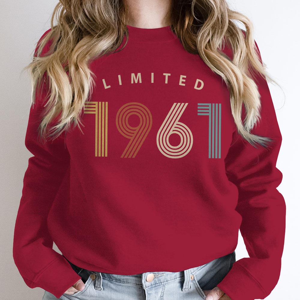 Limited Birthday 1961 Birthday Sweatshirt