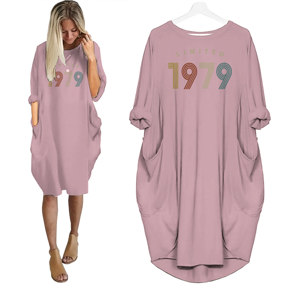 Limited Nightgown 1979 Birthday Pocket Dress