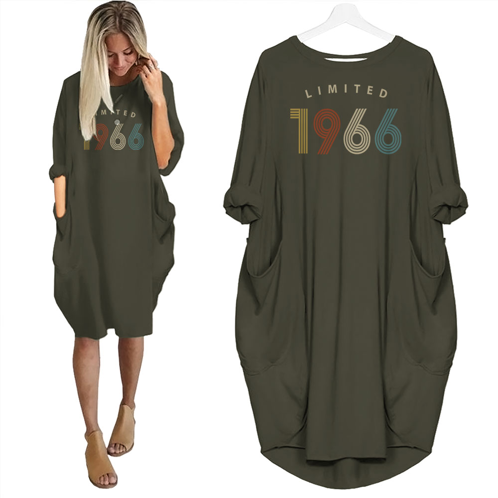Limited Nightgown 1966 Birthday Pocket Dress