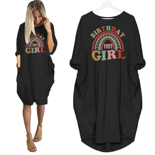 Retro 1997 Birthday Pocket Dress