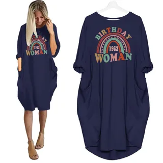 Retro 1962 Birthday Pocket Dress – alternate
