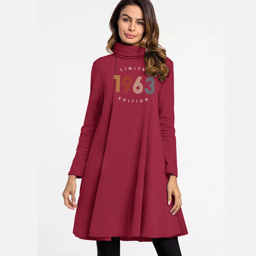 Limited 1963 Women's High Neck Dress - alternate