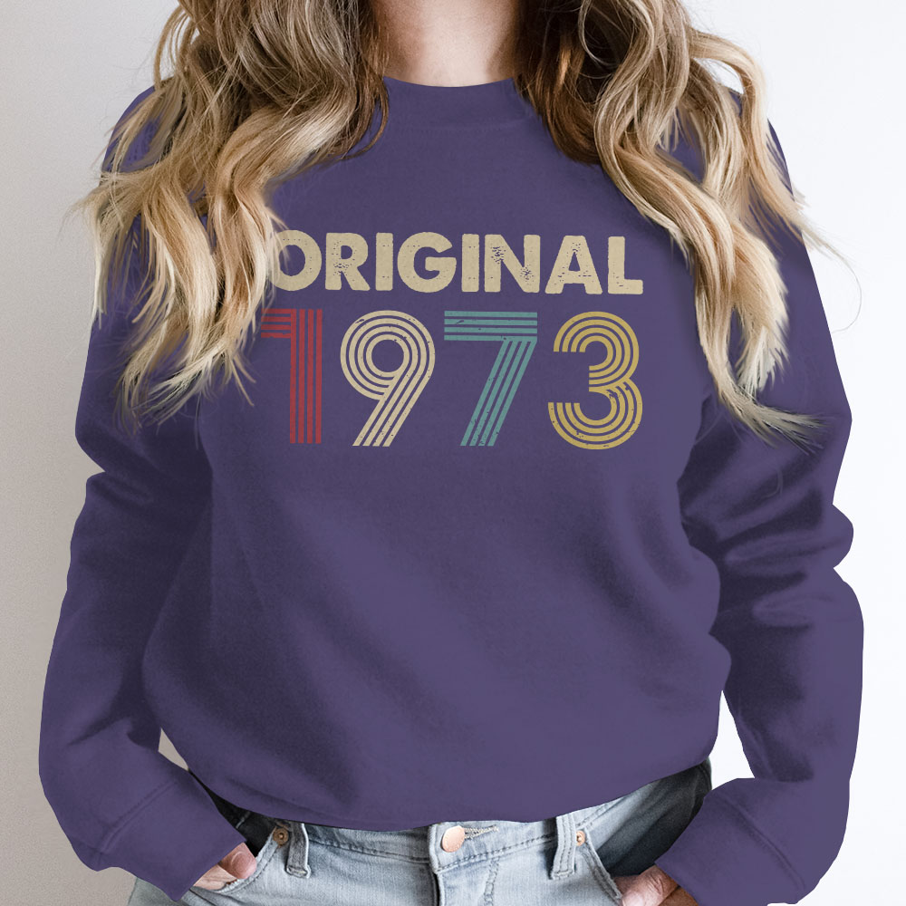 Original 1973 Birthday Sweatshirt