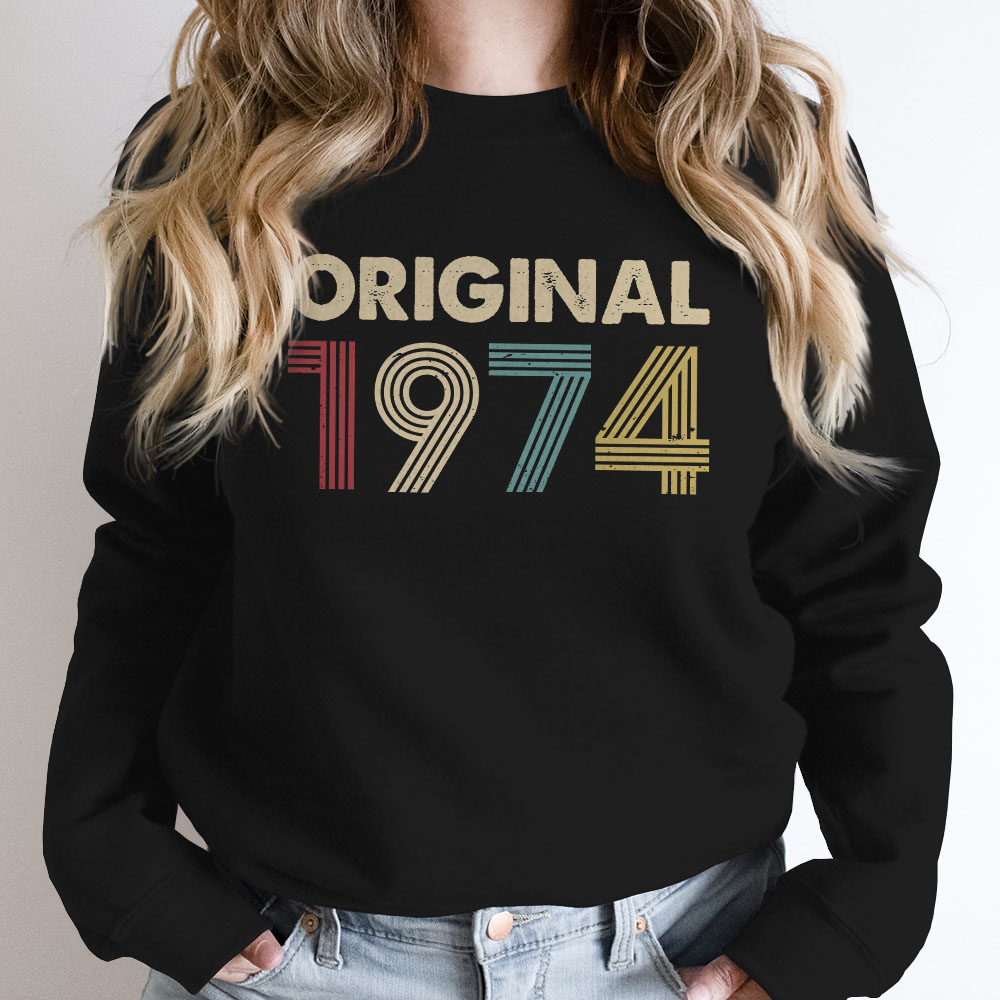 Original 1974 Birthday Sweatshirt