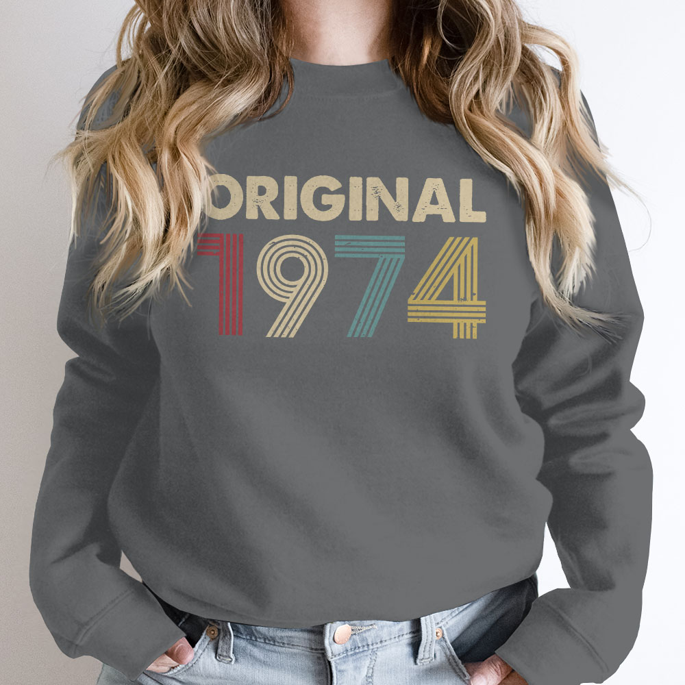 Original 1974 Birthday Sweatshirt