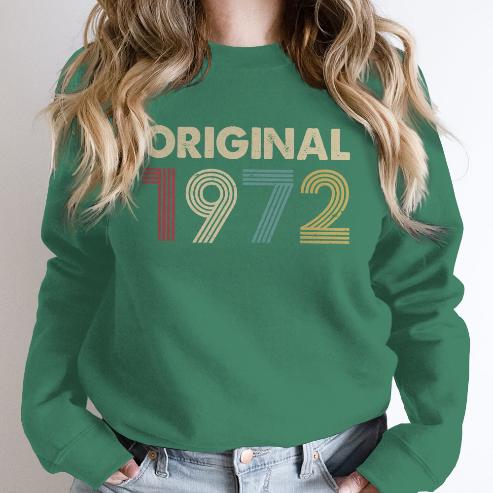 Original 1972 Birthday Sweatshirt