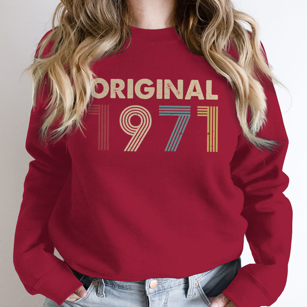 Original 1971 Birthday Sweatshirt