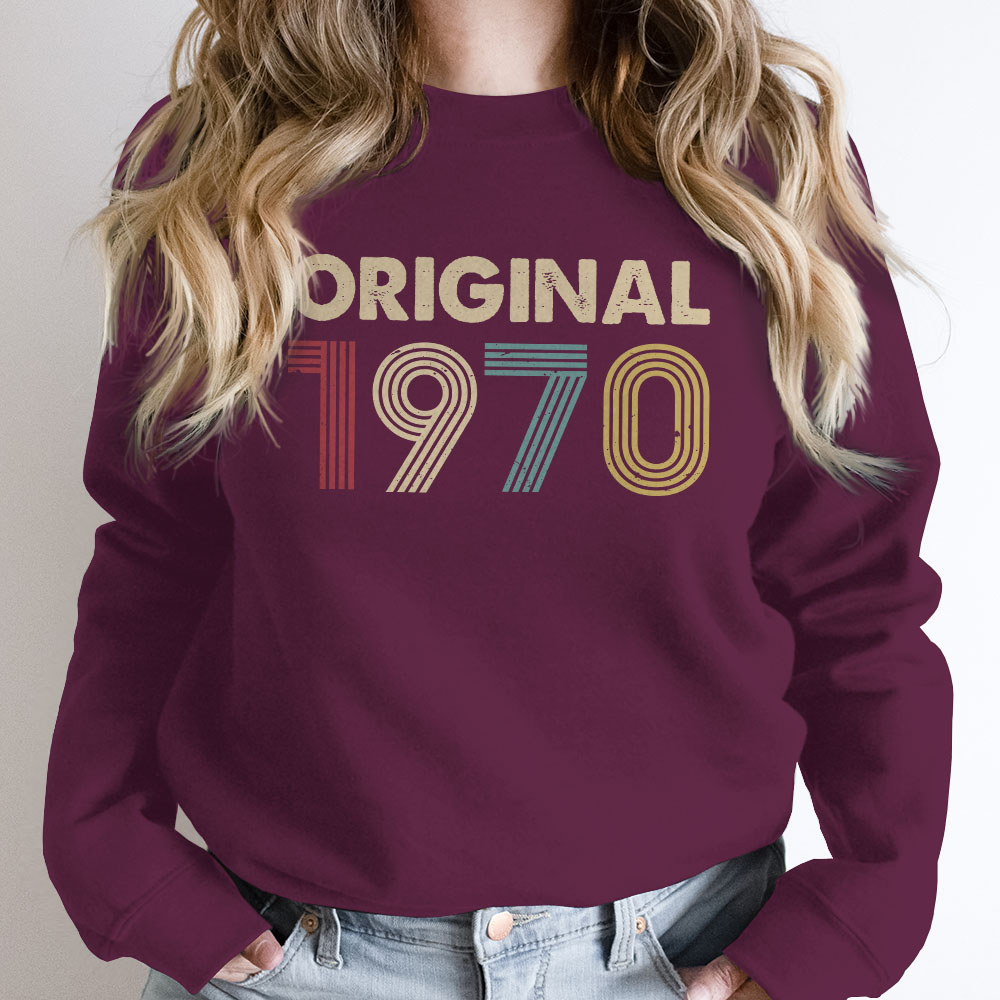 Original 1970 Birthday Sweatshirt