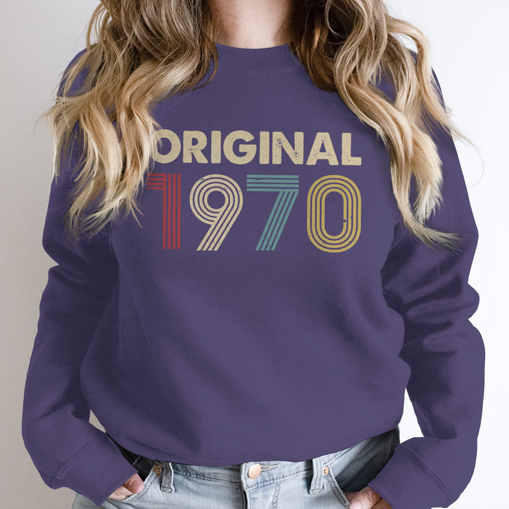 Original 1970 Birthday Sweatshirt