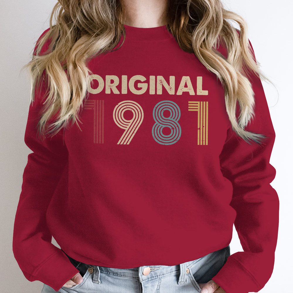 Original 1981 Birthday Sweatshirt